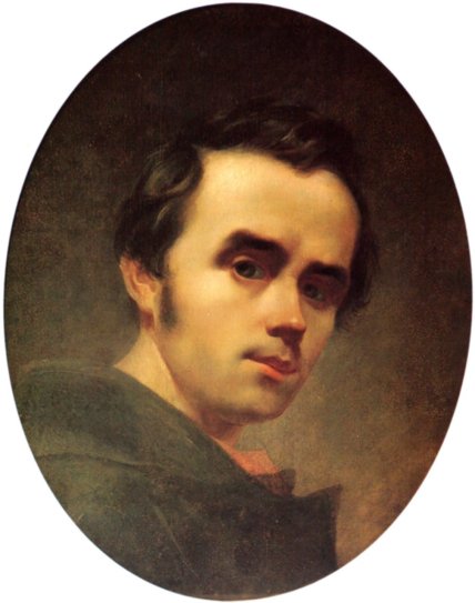 Тарас Шевченко. Автопортрет, 1840-1841 годы